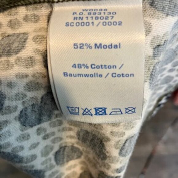 J. Crew Jamie Pant snakeskin , loose fitting, flat front/elastic waist  Size 12 - Picture 7 of 7